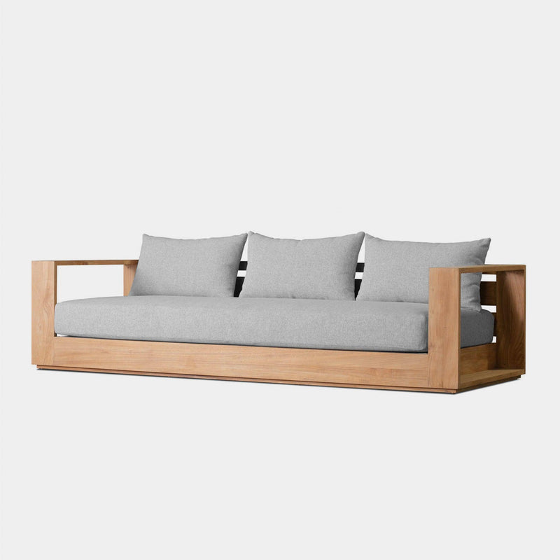 Hayman Teak 3 Seat Sofa - Harbour - ShopHarbourOutdoor - HYTK-05A-TENAT-BAWHI-COPSAN