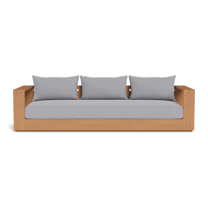 Hayman Teak 3 Seat Sofa - Harbour - ShopHarbourOutdoor - HYTK-05A-TENAT-BAWHI-PANCLO