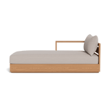 Hayman Teak Chaise Left - Harbour - ShopHarbourOutdoor - HYTK-07BL-TENAT-BAWHI-PANMAR