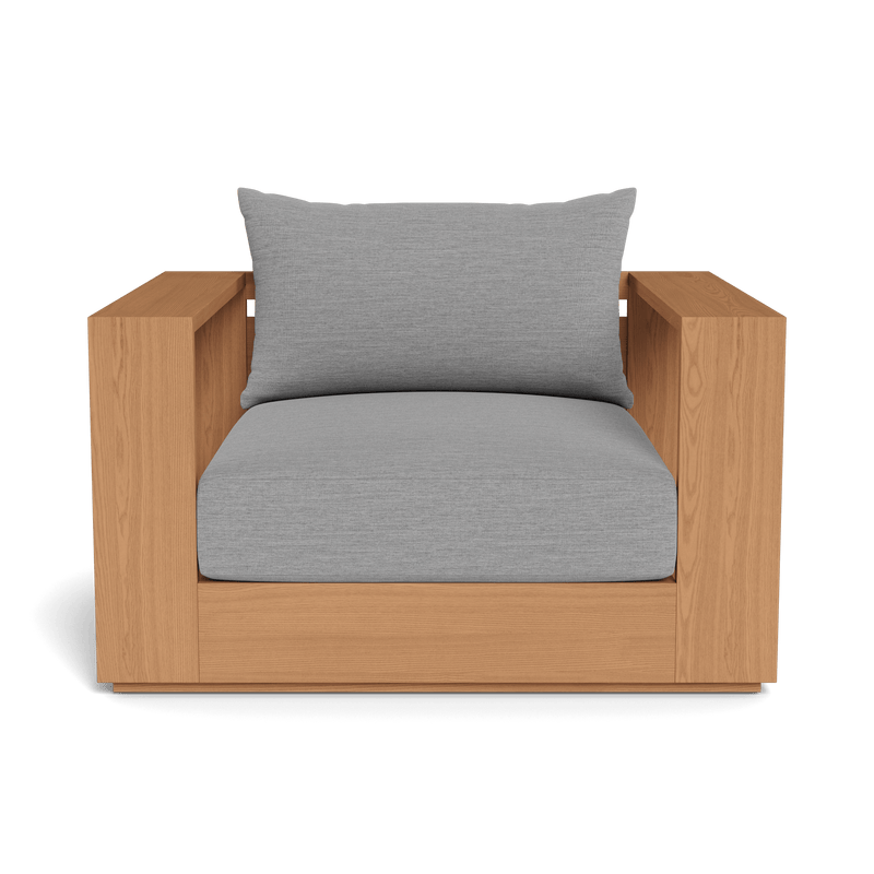 Hayman Teak Lounge Chair - Harbour - ShopHarbourOutdoor - HYTK-08A-TENAT-BAWHI-AGOPIE