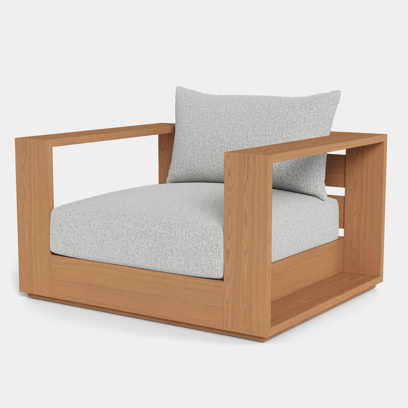 Hayman Teak Lounge Chair - Harbour - ShopHarbourOutdoor - HYTK-08A-TENAT-BAWHI-COPSAN
