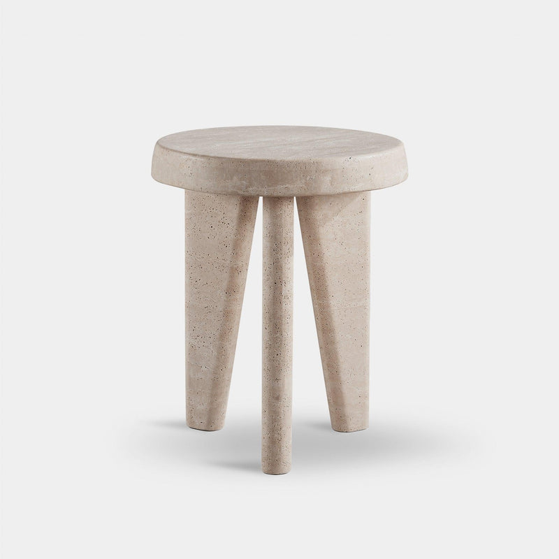 Lucca Round Side Table - Harbour - ShopHarbourOutdoor - LUCC-11A-TRNAT