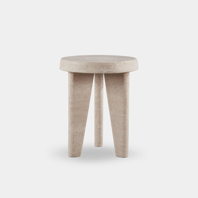 Lucca Round Side Table - Harbour - ShopHarbourOutdoor - LUCC-11A-TRNAT