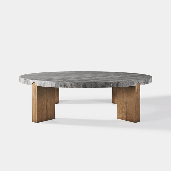 Marcello Round Coffee Table - Harbour - ShopHarbourOutdoor - MARC-10F-OAHON-TRGRE