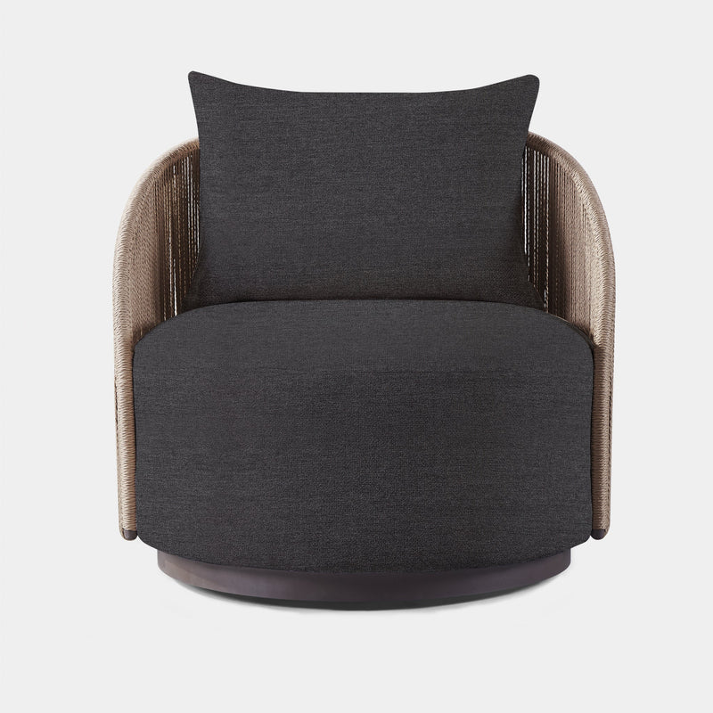 Milan Swivel Lounge Chair - Harbour - Harbour - MILA-08F-ALBRZ-TWDUN-AGOGRA