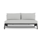MLB Aluminum 2 Seat Armless Sofa - Harbour - Harbour - MLBA-06B-ALAST-COPSAN
