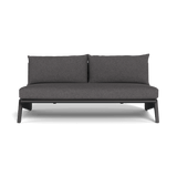 MLB Aluminum 2 Seat Armless Sofa - Harbour - Harbour - MLBA-06B-ALAST-RIVSLA