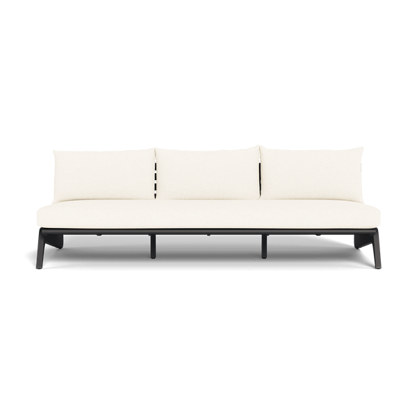 MLB Aluminum 3 Seat Armless Sofa - Harbour - Harbour - MLBA-05C-ALAST-RIVIVO