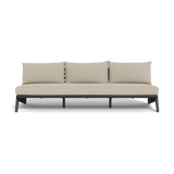MLB Aluminum 3 Seat Armless Sofa - Harbour - Harbour - MLBA-05C-ALAST-SIETAU