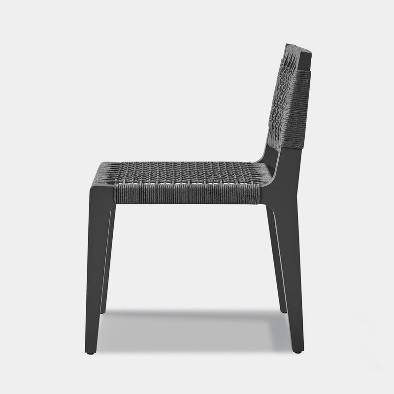 MLB Aluminum Armless Dining Chair - Harbour - Harbour - MLBA-01B-ALAST-RODGR