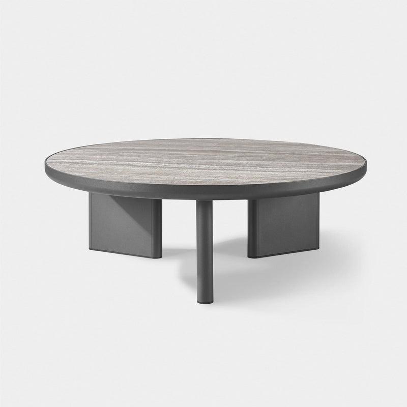 Moab Round Coffee Table - Harbour - ShopHarbourOutdoor - MOAB-10F-ALBRZ-TRGRE