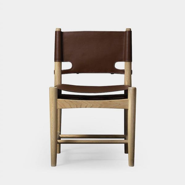 Mykonos Armless Dining Chair - Harbour - ShopHarbourOutdoor - MYKO-01B-CRNAT-LEABRO