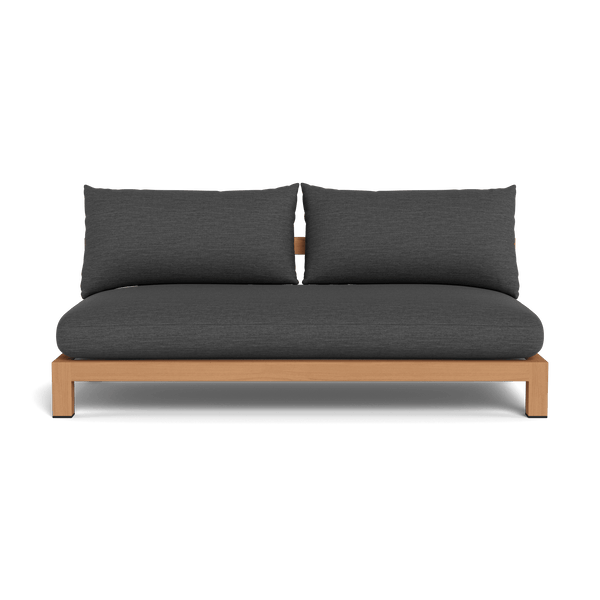 Pacific 2 Seat Armless Sofa - Harbour - ShopHarbourOutdoor - PACI-06B-TENAT-BAWHI-AGOGRA