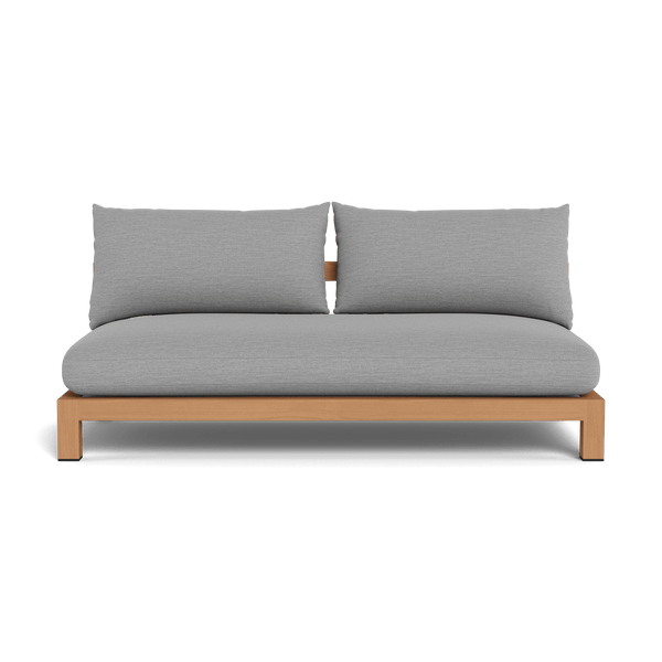 Pacific 2 Seat Armless Sofa - Harbour - ShopHarbourOutdoor - PACI-06B-TENAT-BAWHI-AGOPIE