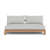 Pacific 2 Seat Armless Sofa - Harbour - ShopHarbourOutdoor - PACI-06B-TENAT-BAWHI-COPSAN