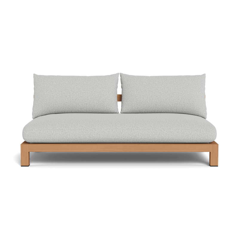 Pacific 2 Seat Armless Sofa - Harbour - ShopHarbourOutdoor - PACI-06B-TENAT-BAWHI-COPSAN