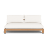 Pacific 2 Seat Armless Sofa - Harbour - ShopHarbourOutdoor - PACI-06B-TENAT-BAWHI-PANBLA