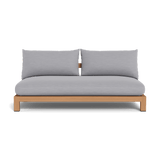 Pacific 2 Seat Armless Sofa - Harbour - ShopHarbourOutdoor - PACI-06B-TENAT-BAWHI-PANCLO