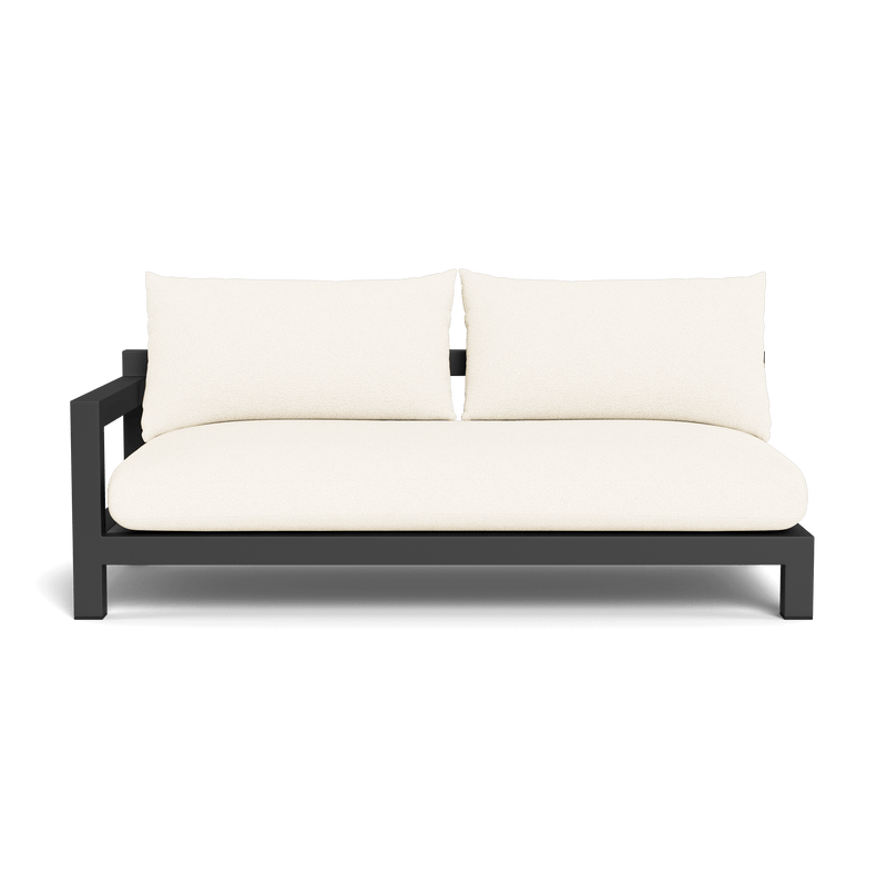 Pacific Aluminum 2 Seat 1 Arm - Harbour - ShopHarbourOutdoor - PACA-06C-ALAST-BASIL-RIVIVO