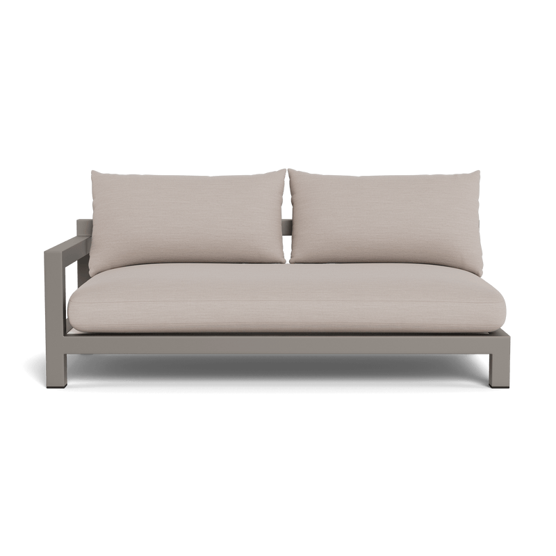 Pacific Aluminum 2 Seat 1 Arm - Harbour - ShopHarbourOutdoor - PACA-06C-ALTAU-BAWHI-PANMAR