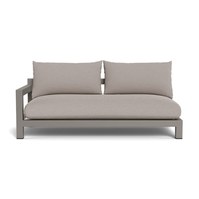 Pacific Aluminum 2 Seat 1 Arm - Harbour - ShopHarbourOutdoor - PACA-06C-ALTAU-BAWHI-RIVSTO