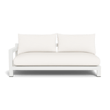 Pacific Aluminum 2 Seat 1 Arm - Harbour - ShopHarbourOutdoor - PACA-06C-ALWHI-BAWHI-PANBLA