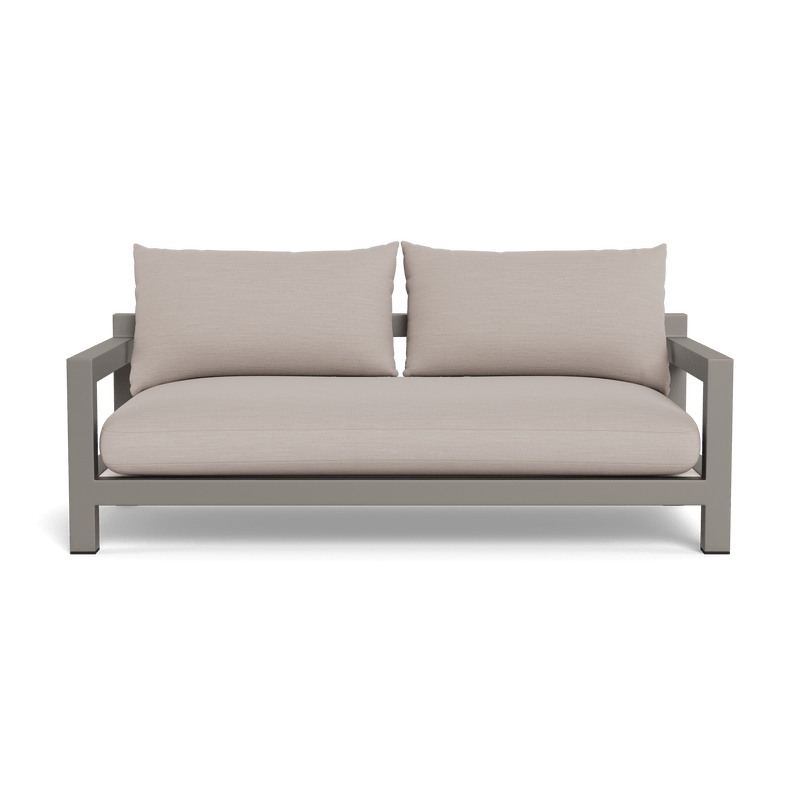 Pacific Aluminum 2 Seat Sofa - Harbour - ShopHarbourOutdoor - PACA-06A-ALTAU-BAWHI-PANMAR