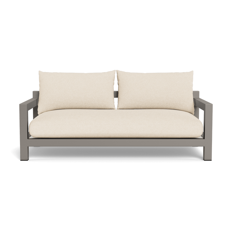 Pacific Aluminum 2 Seat Sofa - Harbour - ShopHarbourOutdoor - PACA-06A-ALTAU-BAWHI-RIVSAN