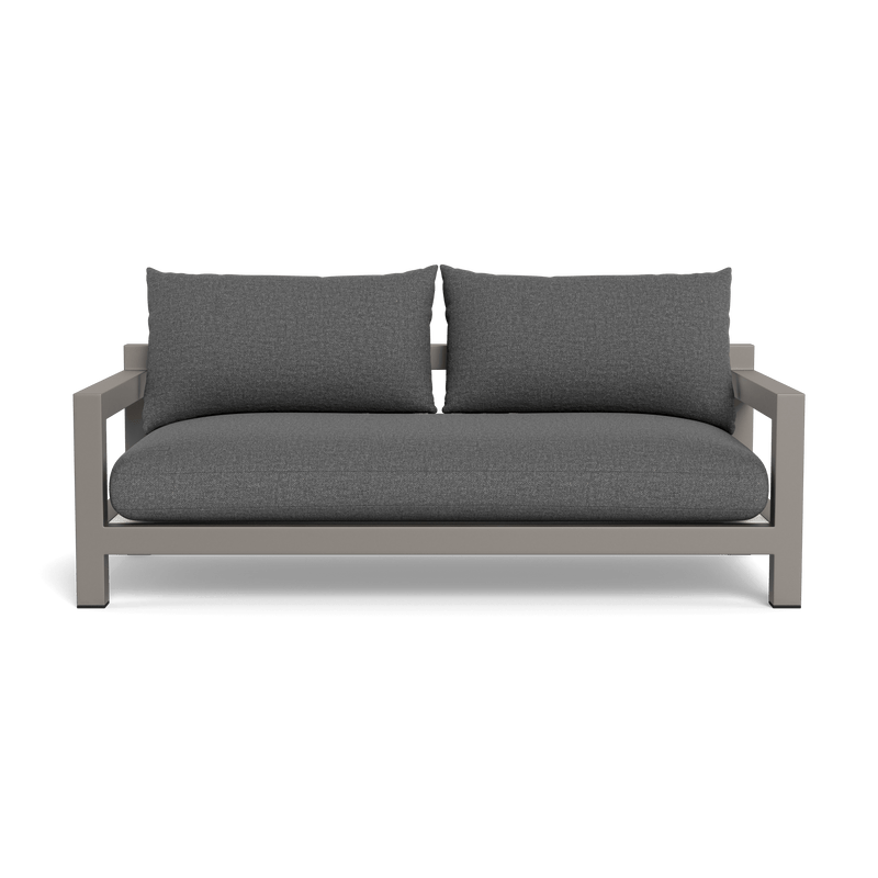 Pacific Aluminum 2 Seat Sofa - Harbour - ShopHarbourOutdoor - PACA-06A-ALTAU-BAWHI-SIESLA