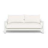 Pacific Aluminum 2 Seat Sofa - Harbour - ShopHarbourOutdoor - PACA-06A-ALWHI-BAWHI-PANBLA