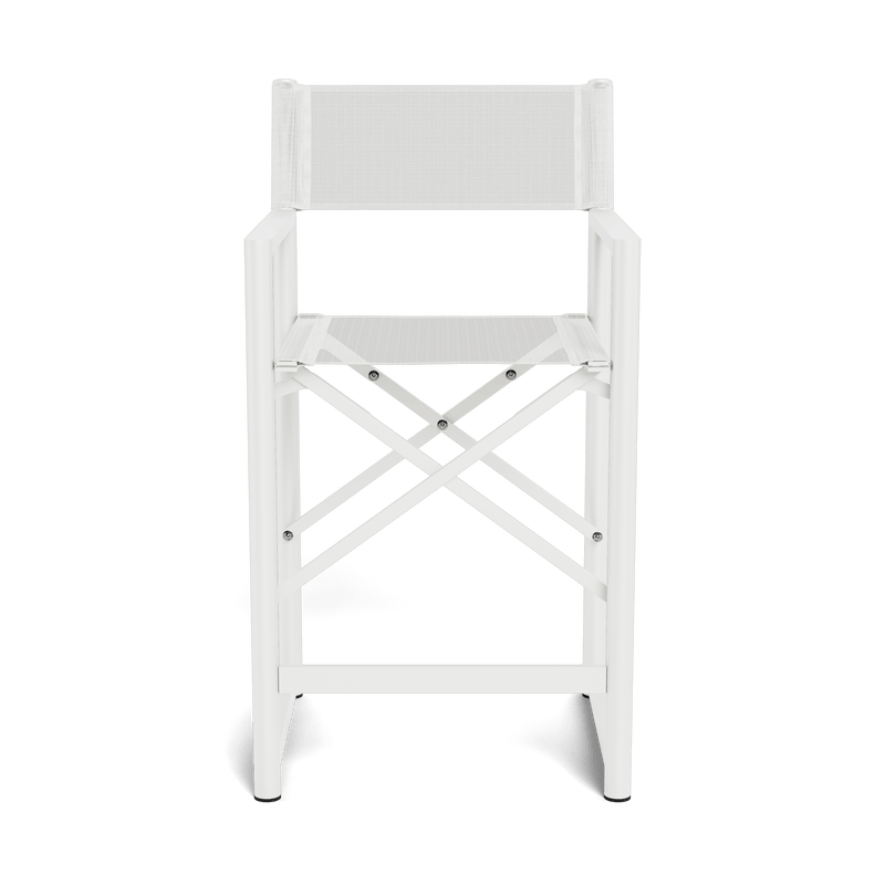 Pacific Aluminum Counter Stool - Harbour - ShopHarbourOutdoor - PACA-02A-ALWHI-BAWHI