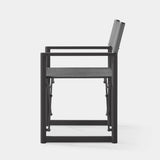 Pacific Aluminum Dining Chair - Harbour - ShopHarbourOutdoor - PACA-01A-ALAST-BASIL