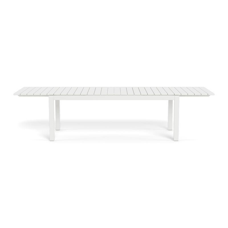 Pacific Aluminum Extension Dining Table - Harbour - ShopHarbourOutdoor - PACA-03E-ALWHI