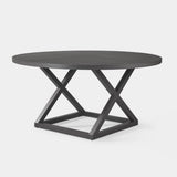 Pacific Aluminum Round Dining Table 60" - Harbour - ShopHarbourOutdoor - PACA-03I-ALAST