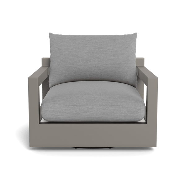 Pacific Aluminum Swivel Lounge Chair - Harbour - Harbour - PACA-08F-ALTAU-BAWHI-AGOPIE