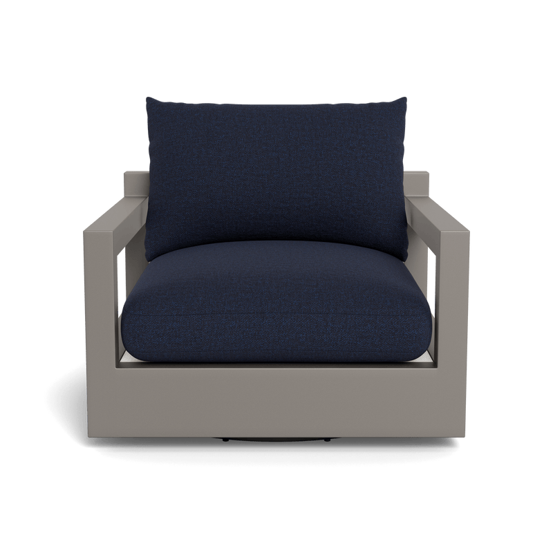 Pacific Aluminum Swivel Lounge Chair - Harbour - Harbour - PACA-08F-ALTAU-BAWHI-SIEIND