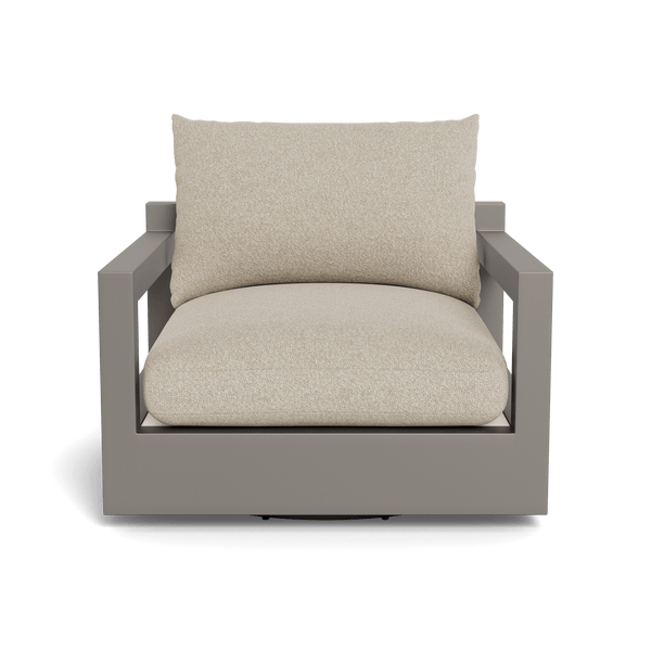 Pacific Aluminum Swivel Lounge Chair - Harbour - Harbour - PACA-08F-ALTAU-BAWHI-SIETAU
