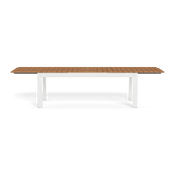 Pacific Extension Dining Table - Harbour - ShopHarbourOutdoor - PACI-03E-ALWHI-TENAT