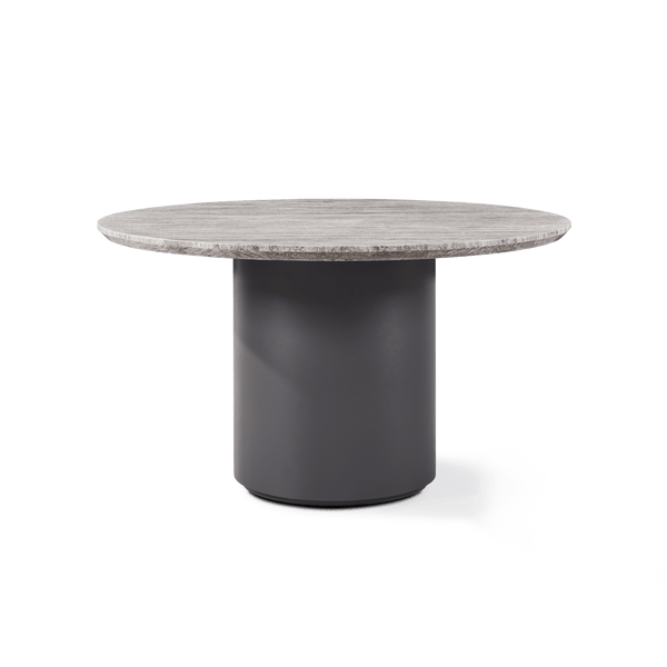 Santorini Outdoor Stone Round Dining Table 48" - Harbour - Harbour - SANO-03H-ALAST-TRGRE