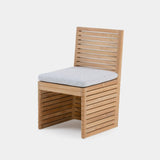 Tahiti Armless Dining Chair - Harbour - ShopHarbourOutdoor - TAHI-01B-TENAT-COPSAN