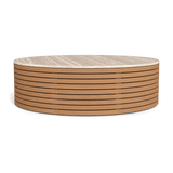 Tahiti Round Coffee Table - Harbour - ShopHarbourOutdoor - TAHI-10F-TENAT-TRCRE