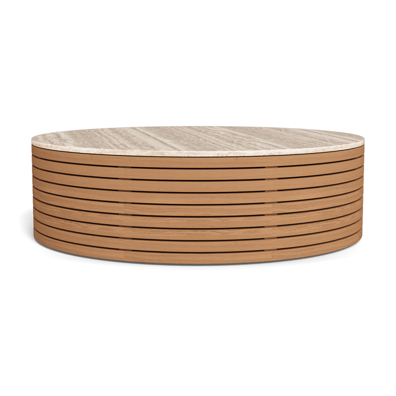 Tahiti Round Coffee Table - Harbour - ShopHarbourOutdoor - TAHI-10F-TENAT-TRCRE