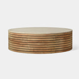 Tahiti Round Coffee Table - Harbour - ShopHarbourOutdoor - TAHI-10F-TENAT-TRCRE