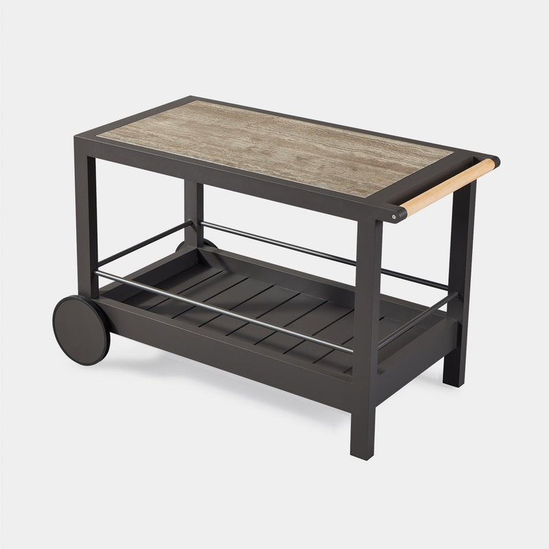 Tavola Stone Bar Cart - Harbour - ShopHarbourOutdoor - TAVO-12K-ALAST-TRGRE