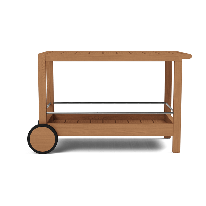 Tavola Teak Slatted Bar Cart - Harbour - Harbour - TATK-12K-SL-TENAT