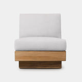 Tulum Armless Lounge Chair - Harbour - Harbour - TULU-08B-TENAT-PANBLA