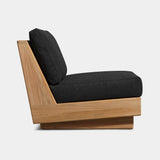 Tulum Armless Lounge Chair - Harbour - Harbour - TULU-08B-TENAT-PANGRA