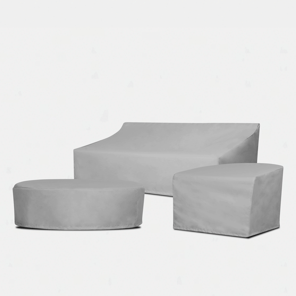 Vaucluse 3 Seat Sofa - Weather Cover - Harbour - ShopHarbourOutdoor - VAUC-05A-CVR-SRLGRY