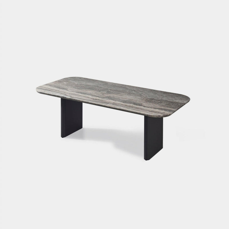 Victoria Stone Dining Table 81" - Harbour - ShopHarbourOutdoor - VICT-03B-ALAST-TRGRE
