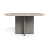 Victoria Stone Round Dining Table 60" - Harbour - ShopHarbourOutdoor - VICT-03I-ALTAU-TRSIL
